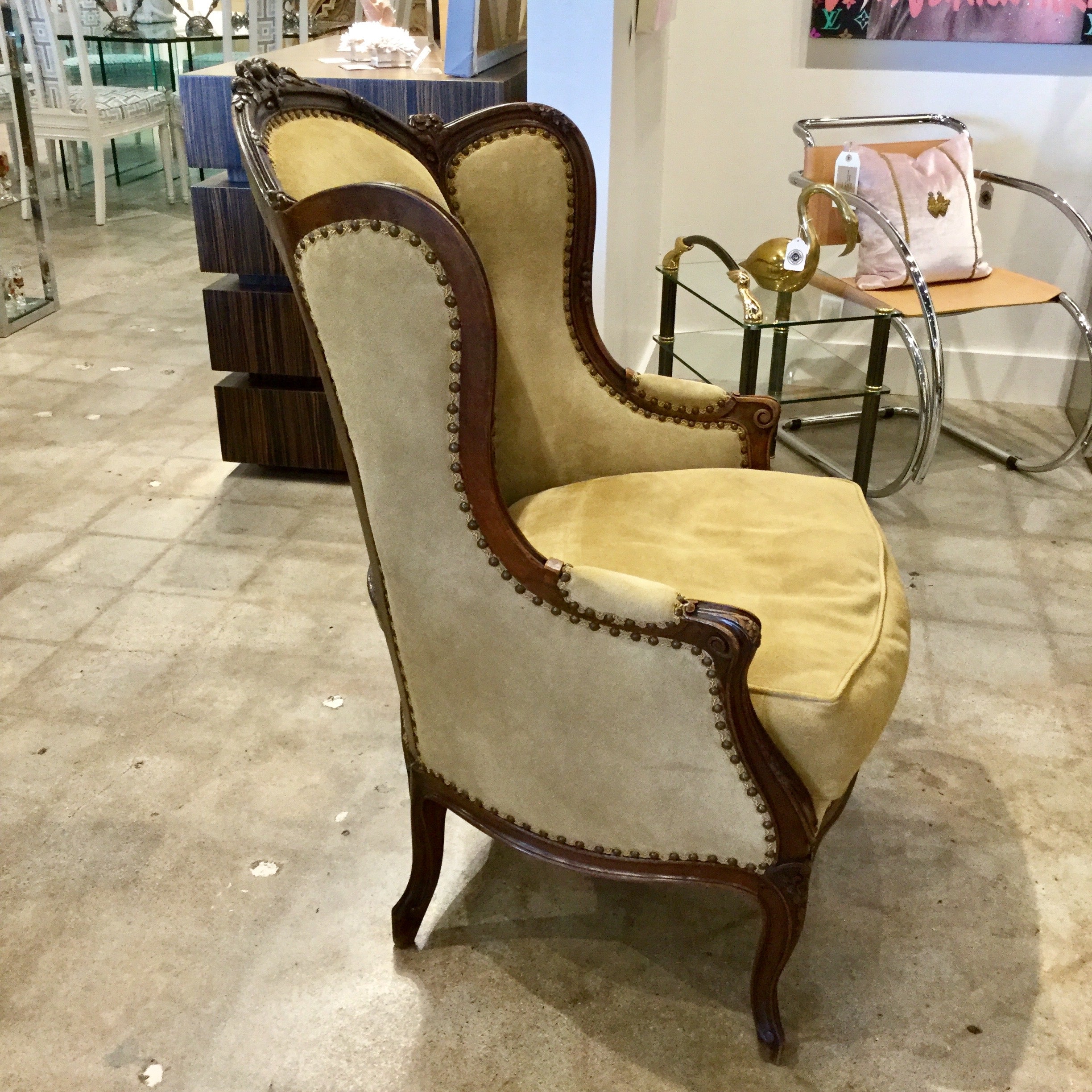 Louis XV Wing Chair